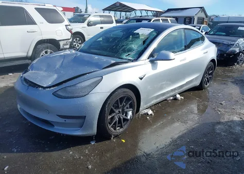 2018 Tesla Model 3 Long Range/Performance из США, поврежденный, VIN 5YJ3E1EB6JF065064